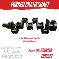 MASSEY FERGUSON / PERKINS FORGED CRANKSHAFT 1104C-44 1104D-44T 1104C-44T ZZ90222 ZZ90239 10 HOLE