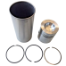 3 RING PISTON RING LINER KIT FOR MASSEY FERGUSON / PERKINS A4.248 LATE  CK2481 - 194 275 290