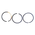 3 RING PISTON RING LINER KIT FOR MASSEY FERGUSON / PERKINS A4.248 LATE  CK2481 - 194 275 290