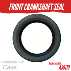 FRONT CRANKSHAFT SEAL FOR CASE G148, G159, G164, G188B, 188D, 207D - A39110