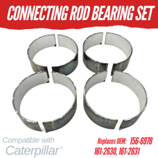 CON ROD BEARING SET FOR CATERPILLAR CAT 3013C (C1.5), 3013C (C1.7) REPLC: 156-6978
