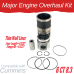 MAJOR ENGINE OVERHAUL KIT FOR CUMMINS 6CT 8.3 PISTON # 3165 WITH LINER LENGTH 9.330" & 5.223" DIAMETER AT FLANGE