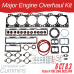 MAJOR ENGINE OVERHAUL KIT FOR CUMMINS 6CT 8.3 PISTON # 3163 WITH 9.330" x 5.152" DIAM AT FLANGE LINER