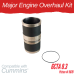 MAJOR ENGINE OVERHAUL KIT FOR CUMMINS 6CTA 8.3 PISTON # 5878 WITH LINER LENGTH 9.330" x 5.152" DIAMETER AT FLANGE LINER