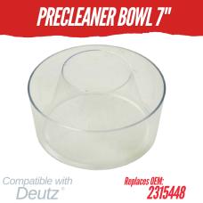 Bowl - PreCleaner - 7" for Deutz