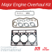 MAJOR ENGINE OVERHAUL KIT FOR INTERNATIONAL D179  248 454 484 495 533 640 3220 
