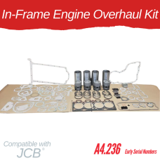 IN-FRAME ENGINE OVERHAUL KIT FOR JCB / PERKINS 4.236 EARLY SERIAL NUMBERS