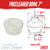 Bowl - PreCleaner - 7" for John Deere