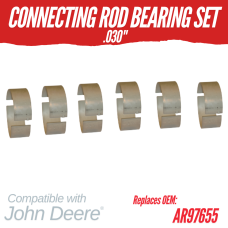Connecting Rod Bearing Set - .030" for John Deere
