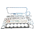 ENGINE OVERHAUL GASKET SET FOR JOHN DEERE 6081HC 6081LC POWERTECH 8300 9610 REPLC: RE506220