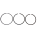 PISTON RING LINER KIT FOR JOHN DEERE 4.270 6.404D EARLY 3020 4020 JD500A JD600 REPLC: RE23173 RE23172 