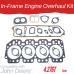 INFRAME ENGINE OVERHAUL KIT FOR JOHN DEERE 4.276T - 444E 410C 510B 610C 455E 495D