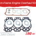 INFRAME ENGINE OVERHAUL KIT FOR JOHN DEERE 3.164D EARLY Ver 2 - 1120 1420 1520 302