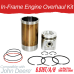 IN-FRAME ENGINE OVERHAUL KIT FOR JOHN DEERE 6.076T/A/H Low Ring Piston - 4955 8560 8570 