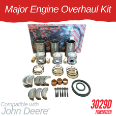 MAJOR ENGINE OVERHAUL KIT FOR JOHN DEERE 3029D - POWERTECH - 240 3110 5200 5300 