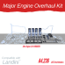 MAJOR ENGINE OVERHAUL KIT FOR LANDINI PERKINS A4.236 EARLY SERIAL NUMBERS 6550 6830 7830 7550