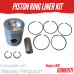 PISTON RING LINER KIT FOR MASSEY FERGUSON / PERKINS A4.236 W/ LINER OD 4.063" REPLC: U5MK0171 