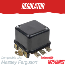 REGULATOR FOR Massey Ferguson 35 65 135 165 TO35 300 410 REPLC: 182548M92
