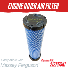 ENGINE INNER AIR FILTER FOR MASSEY FERGUSON 2605 2615 2127379K1