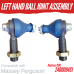 LEFT HAND BALL JOINT ASSEMBLY FOR MASSEY FERGUSON 2635 REPLC: 2400094S1