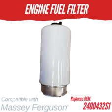 ENGINE FUEL FILTER FOR MASSEY FERGUSON 2635 REPLC: 2400432S1