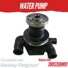 WATER PUMP FOR MASSEY FERGUSON 2615 3905269M91