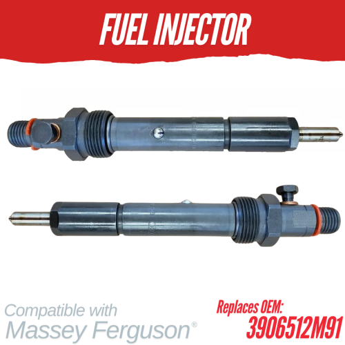 Fuel Injector Compatible With Massey Ferguson Tractor MF 135 150 165 230 235 255 - Replaces 1446788M91