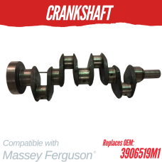 CRANKSHAFT FOR MASSEY FERGUSON 2635 REPLC: 3906519M1