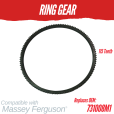 RING GEAR FOR MASSEY FERGUSON 2605 2615 2635 731008M1