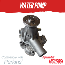 WATER PUMP FOR PERKINS 104-22, 403C-15, 403C-17, 404C-22, 404C-22T REPLC: 145017951