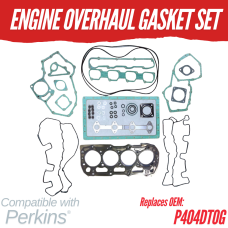 ENGINE OVERHAUL GASKET SET FOR PERKINS 404D-22 / 404D-22T - 2.216L REPLC: P404DTOG