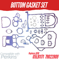 BOTTOM GASKET SET FOR PERKINS 1004.42