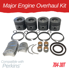 MAJOR ENGINE OVERHAUL KIT FOR PERKINS 704-30T (TURBO) 