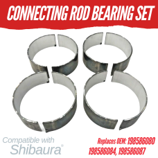 CON ROD BEARING SET FOR SHIBAURA N843-C, N843-D, B843-D 198586080