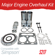 MAJOR ENGINE OVERHAUL KIT FOR SIMPSON S217 TAFE 25 DI & 30 DI TRACTOR