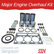 MAJOR ENGINE OVERHAUL KIT FOR SIMPSON S324 ENGINE TAFE 35 DI TRACTOR