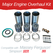 MAJOR ENGINE OVERHAUL KIT FOR MASSEY FERGUSON 2615 WITH SJ327E ENGINE