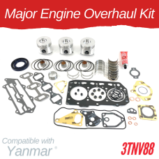 MAJOR ENGINE REBUILD KIT FOR YANMAR 3TNV88 - NON TURBO