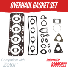ENGINE OVERHAUL GASKET SET FOR ZETOR Z8401.1 83005922 84005920 8111 8145 8211 8245