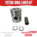 PISTON/RING/LINER KIT FOR ZETOR TRACTOR 3 RING 4320 5911 6011 6045 6211 REPLC: 62110099 