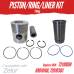 PISTON/RING/LINER KIT FOR ZETOR 3 RING 4321 5341 6321 7340 7711 REPLC: 72110099