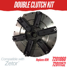 11" or 280mm DOUBLE CLUTCH KIT FOR ZETOR 3320 5211 6245 7211 7745 REPLC: 72011060 