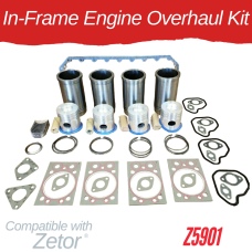 IN-FRAME ENGINE OVERHAUL KIT FOR ZETOR - Z5901 5911 5945