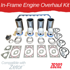 IN-FRAME ENGINE OVERHAUL KIT FOR ZETOR - Z6202 4321 4341