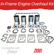 IN-FRAME ENGINE OVERHAUL KIT FOR ZETOR - Z6901 6911 6945