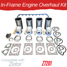IN-FRAME ENGINE OVERHAUL KIT FOR ZETOR TRACTOR Z7201- 5320 5340 7211 7245