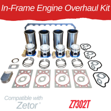 IN-FRAME ENGINE OVERHAUL KIT FOR ZETOR TRACTOR -Z7302T TURBO 7321 7341
