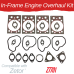 IN-FRAME ENGINE OVERHAUL KIT FOR ZETOR TRACTOR Z7701- 6320 6340 7320 7340 7711 7745
