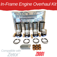 IN-FRAME ENGINE OVERHAUL KIT FOR ZETOR Z8001- 8011 8045