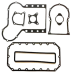 BOTTOM GASKET SET FOR ZETOR 3 CYL. 33200093 Z4901 Z5001 Z5201 Z5202 4911 5011 5245